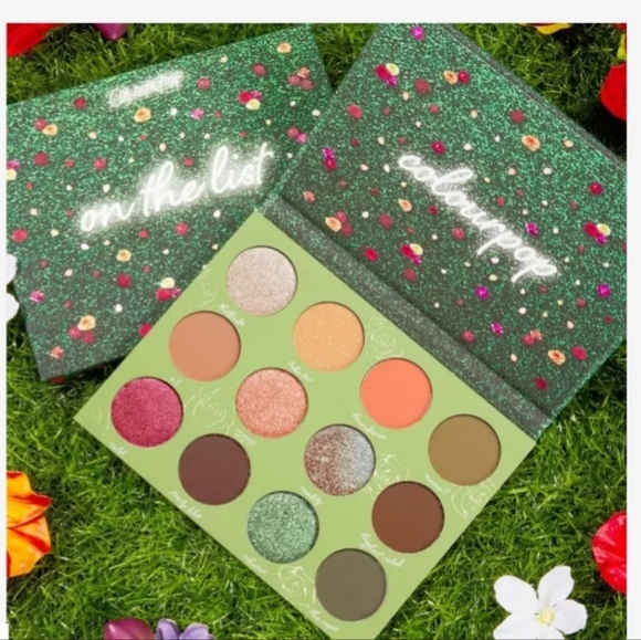 Colourpop Makeup Colourpops On The List Eyeshadow Palette Poshmark